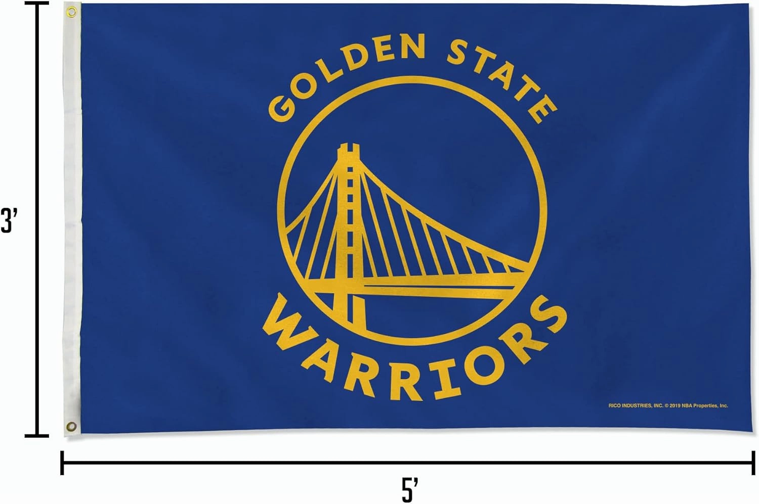 Rico Industries NCAA Tide Standard 3' x 5' Banner Flag Single Sided - Indoor or Outdoor - Home Décor