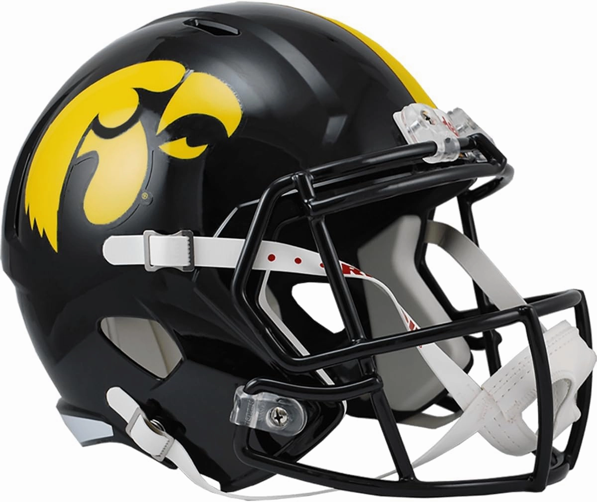 Riddell mens Riddell Full Size Replica- Iowa Hawkeyes Speed Mini, Yellow, Medium US