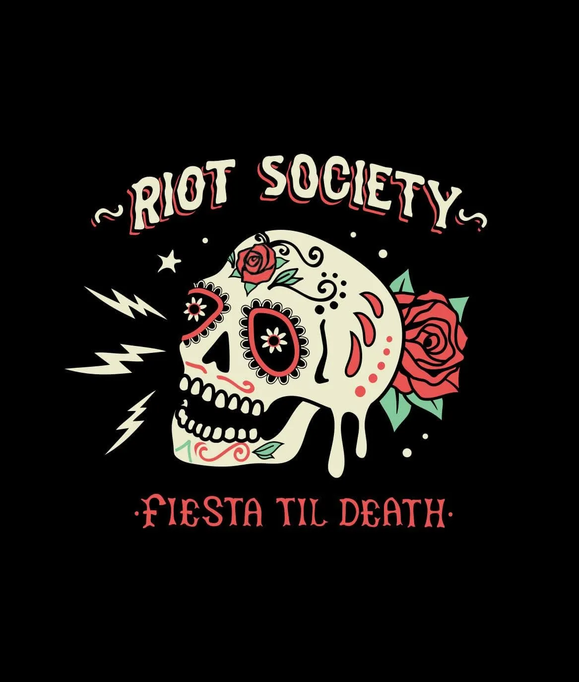 Riot Society Men's Short Sleeve Graphic Fashion T-Shirt