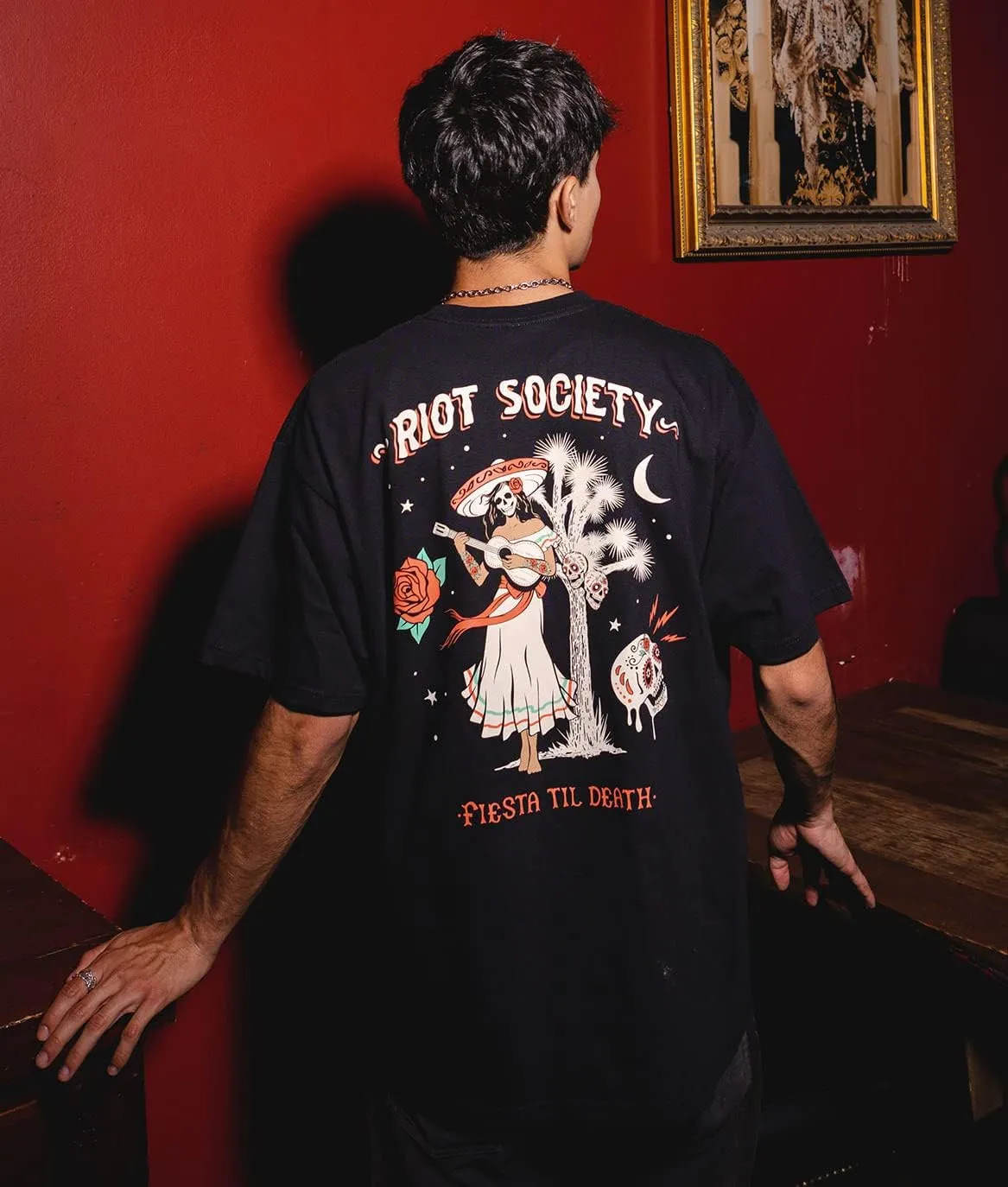 Riot Society Men's Short Sleeve Graphic Fashion T-Shirt