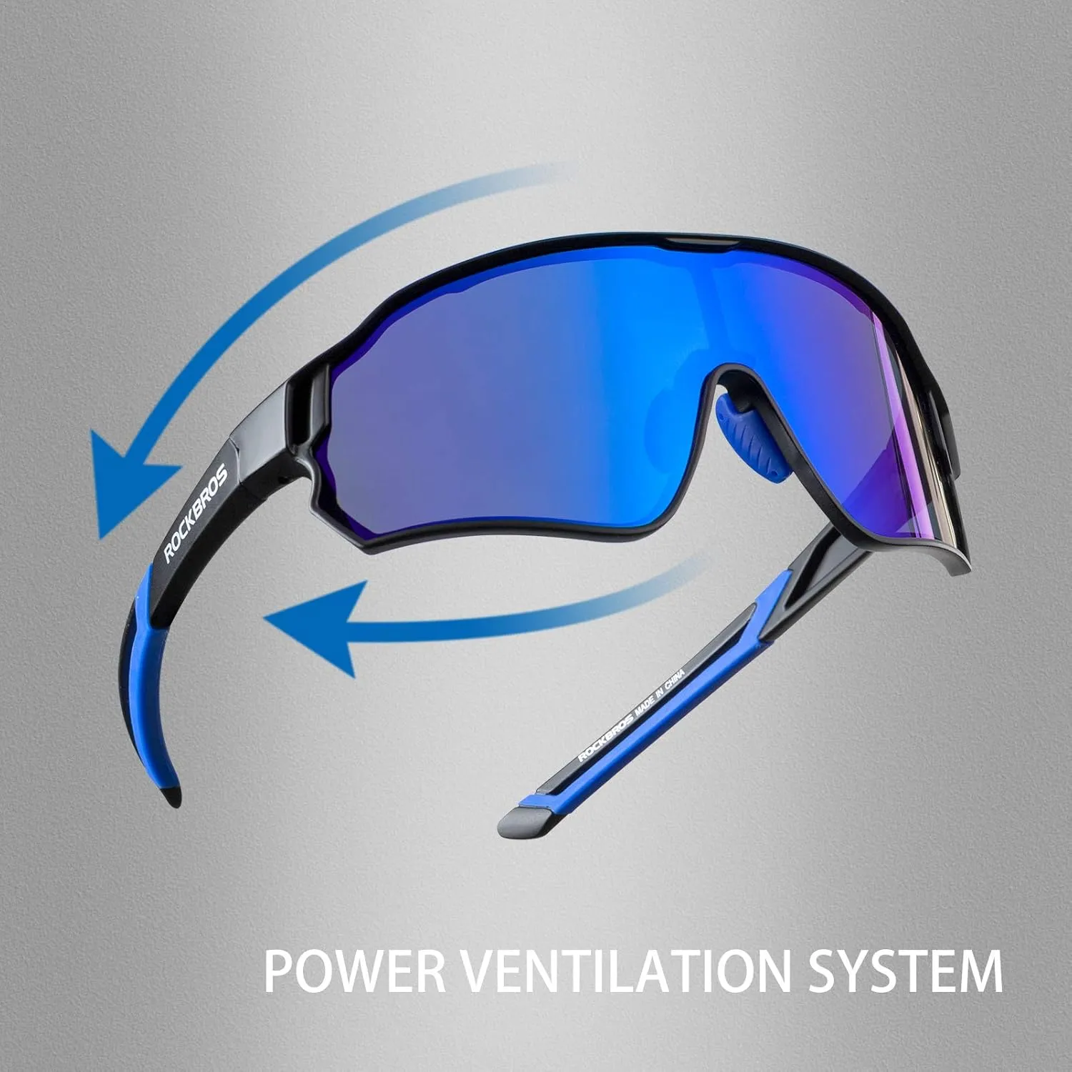 ROCKBROS Polarized Sunglasses UV Protection for Women Men Cycling Sunglasses
