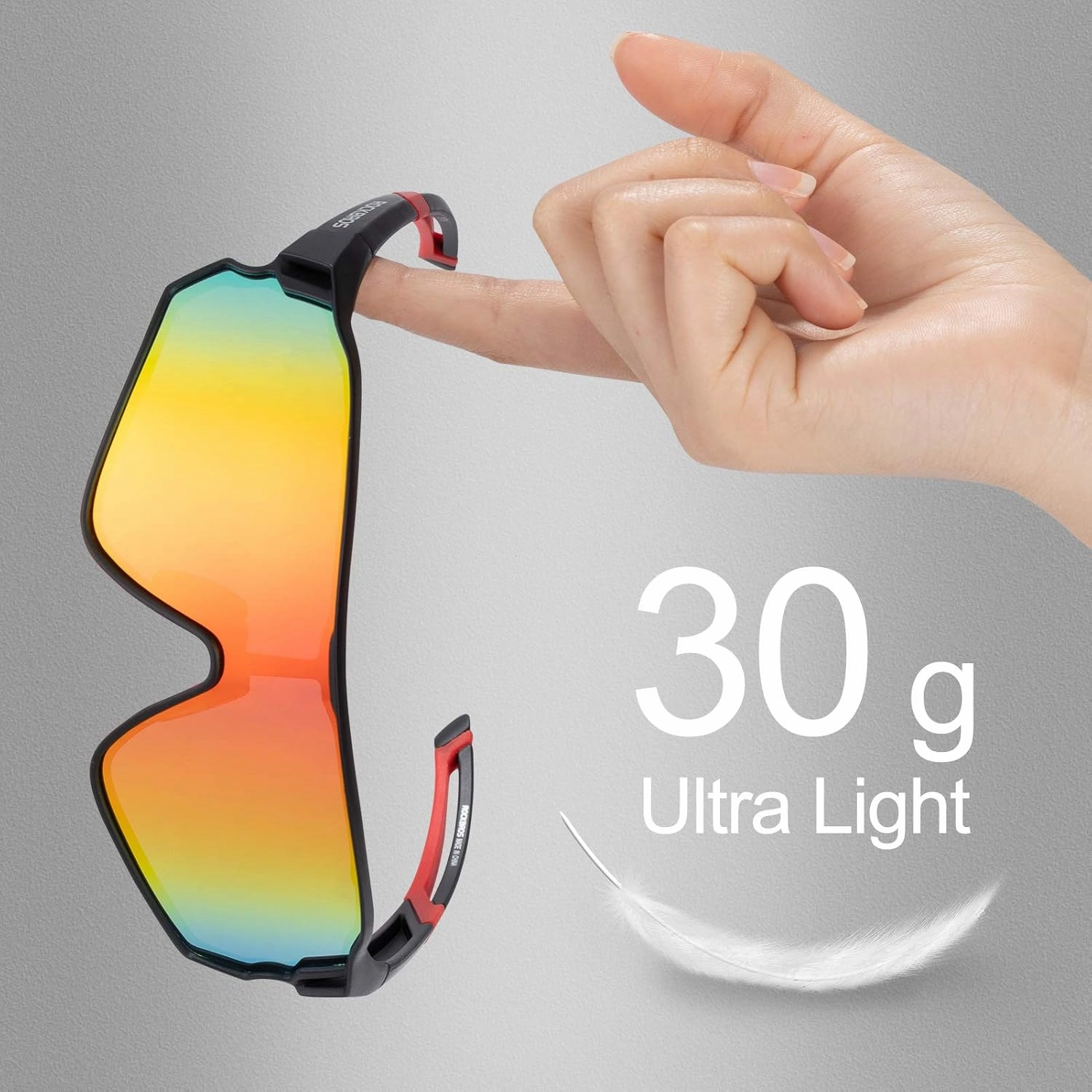 ROCKBROS Polarized Sunglasses UV Protection for Women Men Cycling Sunglasses