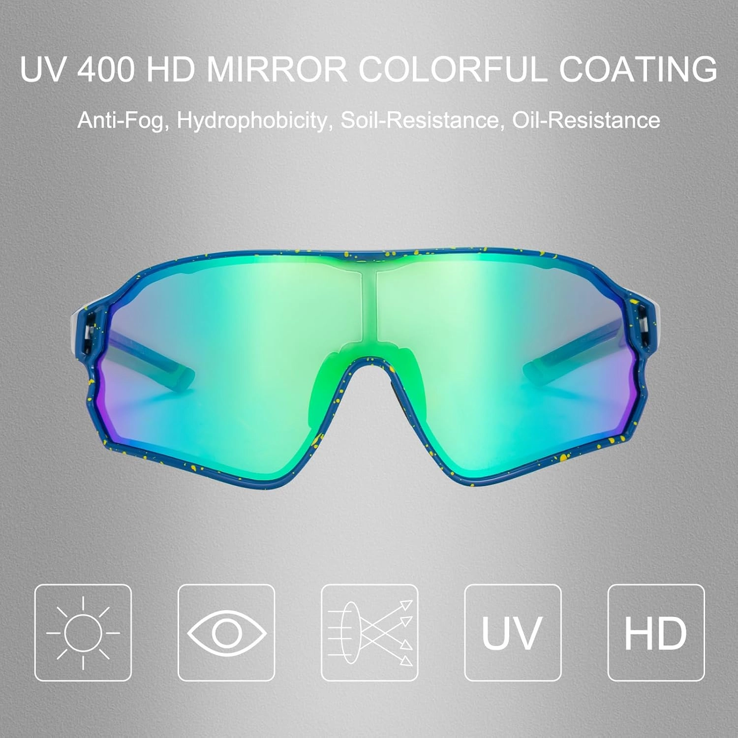 ROCKBROS Polarized Sunglasses UV Protection for Women Men Cycling Sunglasses
