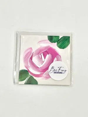 Rose Mini Greeting Card
