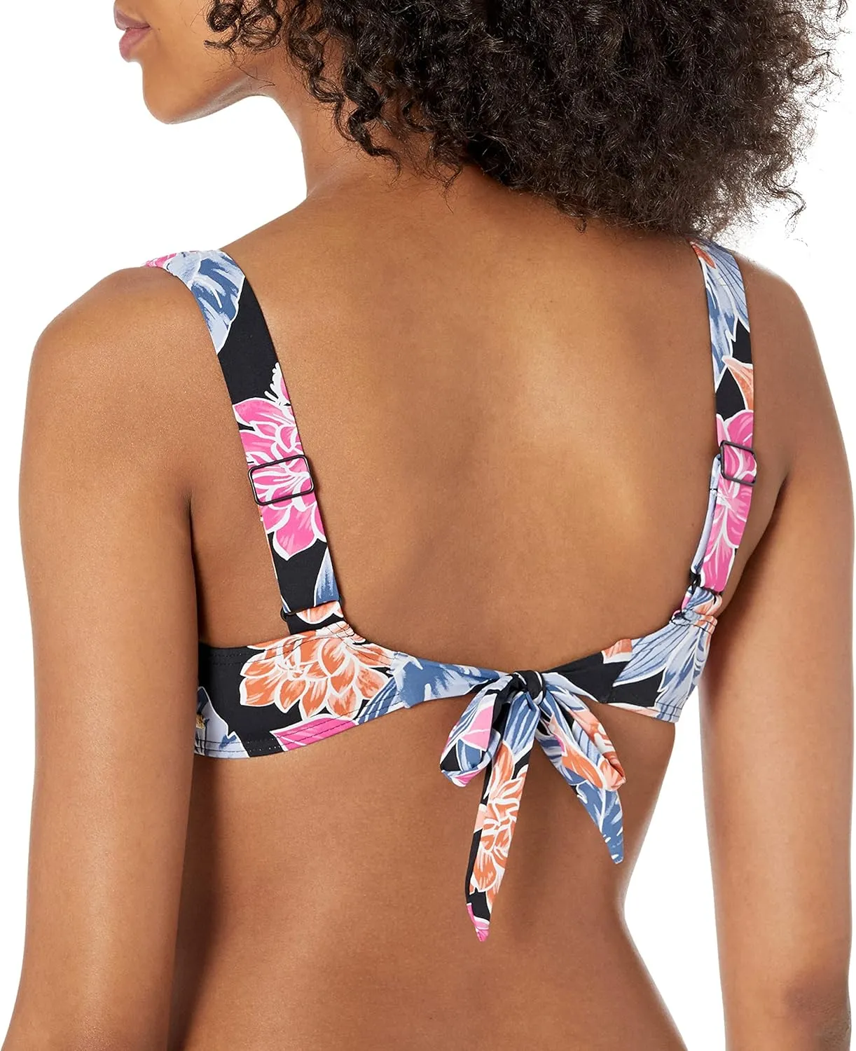 Roxy Women's Standard Tropical Oasis D Cup Bikini Top