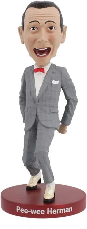 Royal Bobbles Pee Wee Herman Collectible Bobblehead Statue