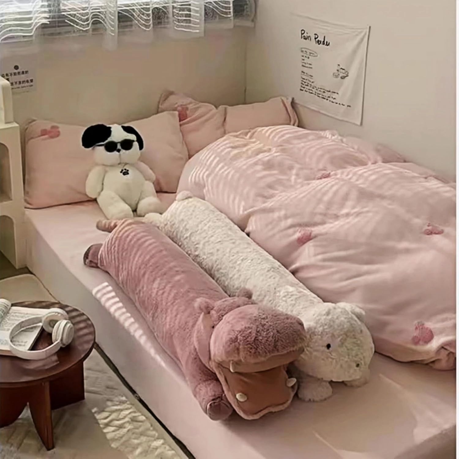 Ryttir Ultra Soft Stuffed Bunny Stuffed Animal Plush Pillow- 40" Long Fluffy Rabbit Hugging Toy,Hypoallergenic Bunny Toys for Kids & Adults