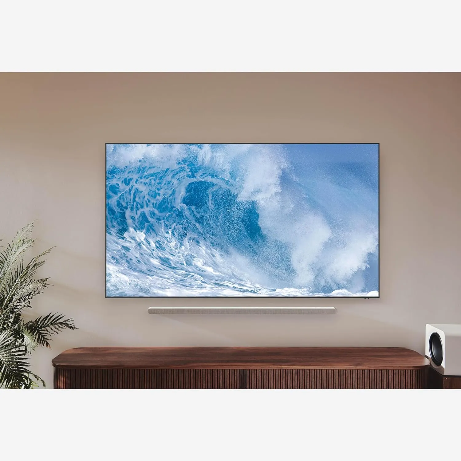 SAMSUNG S801D 3.1.2ch Soundbar w/Wireless Dolby Atmos Audio, Ultra Slim Design, Q-Symphony, SpaceFit Sound Pro, Adaptive Sound, Game Mode Pro with Alexa Built-in, HW-S801D/ZA
