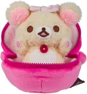 San-X Original Rilakkuma in a Plush - 4.5" Korilakkuma Strawberry