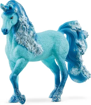 Schleich bayala New 2023, Unicorn Toys for Girls and Boys, Elementa Water Flame Unicorn Toy Figurine, Ages 5 