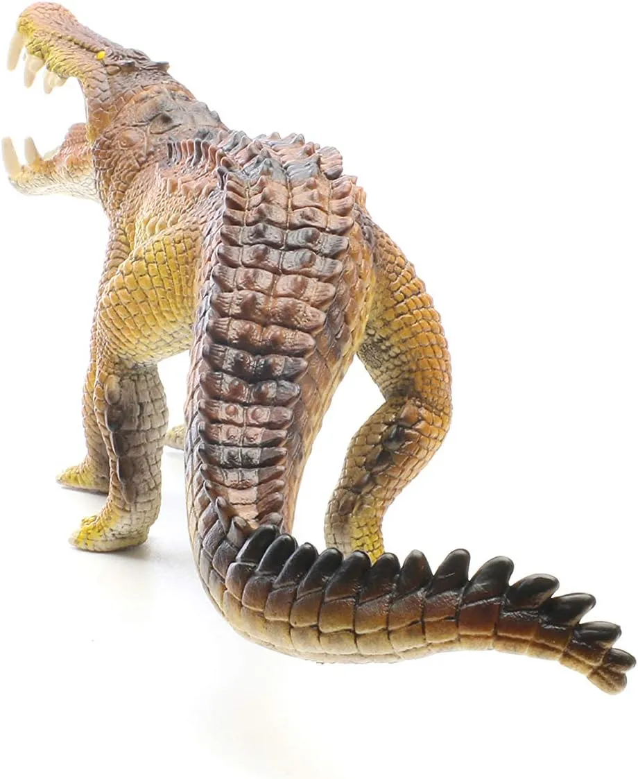 Schleich Dinosaurs, Large Dinosaur Toys for Boys and Girls, Realistic Kaprosuchus Toy with Movable Jaw, Ages 4 