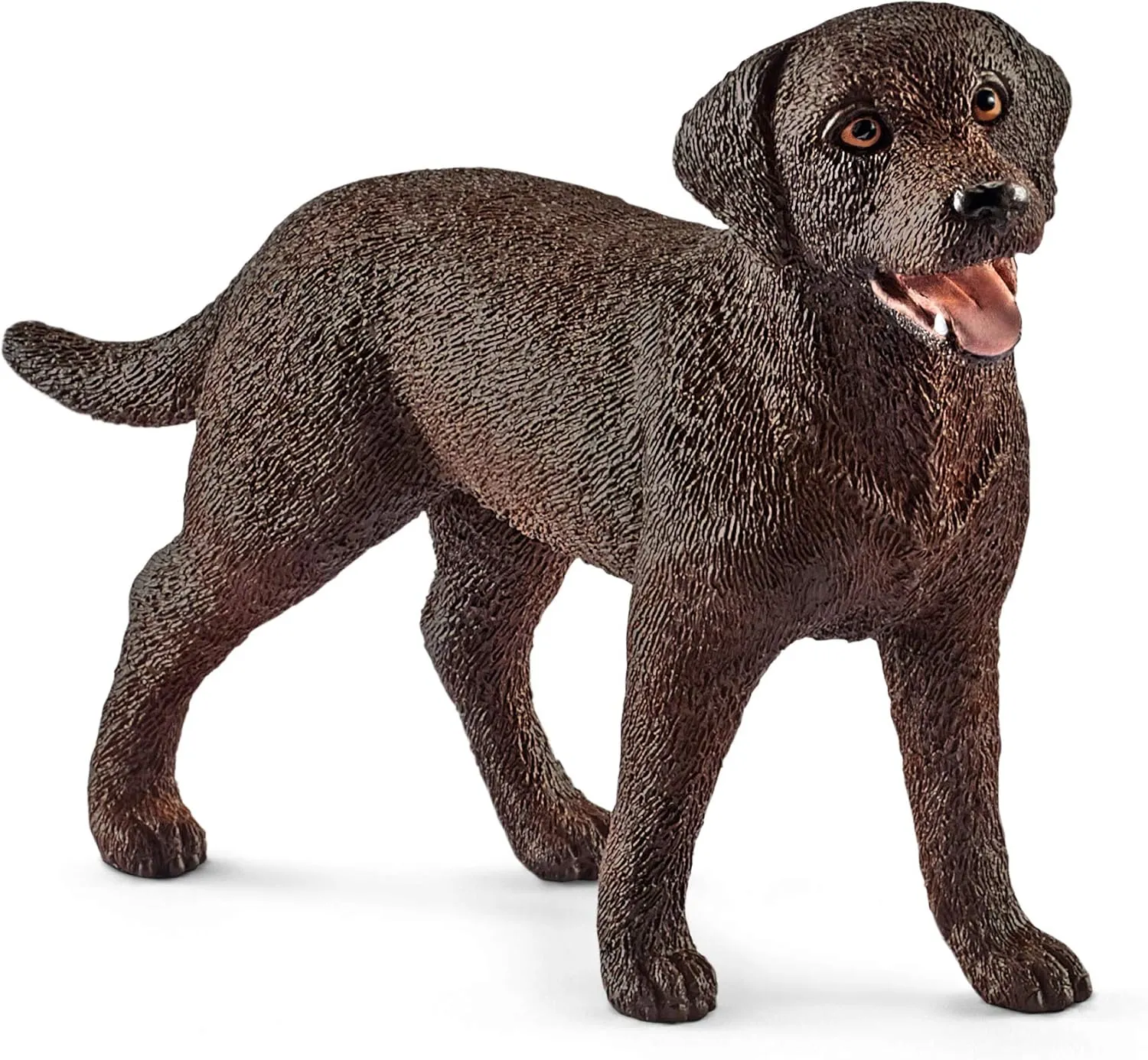 Schleich Farm World - 3" Small Dog Figure - Realistic Animal Toys for Kids and Toddlers, Labrador Retriever Dog Toy Figurine, Ages 3 