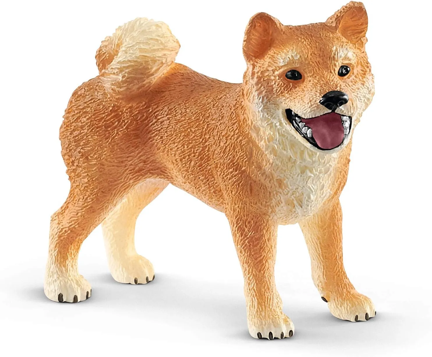 Schleich Shiba Inu Mother and Puppy, 4-piece set, Ages 3 