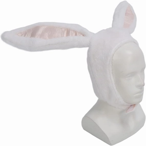 Semme Plush Bunny Ears Hood - Easter Bunny Hat for Cosplay, Halloween Party, Christmas Gift