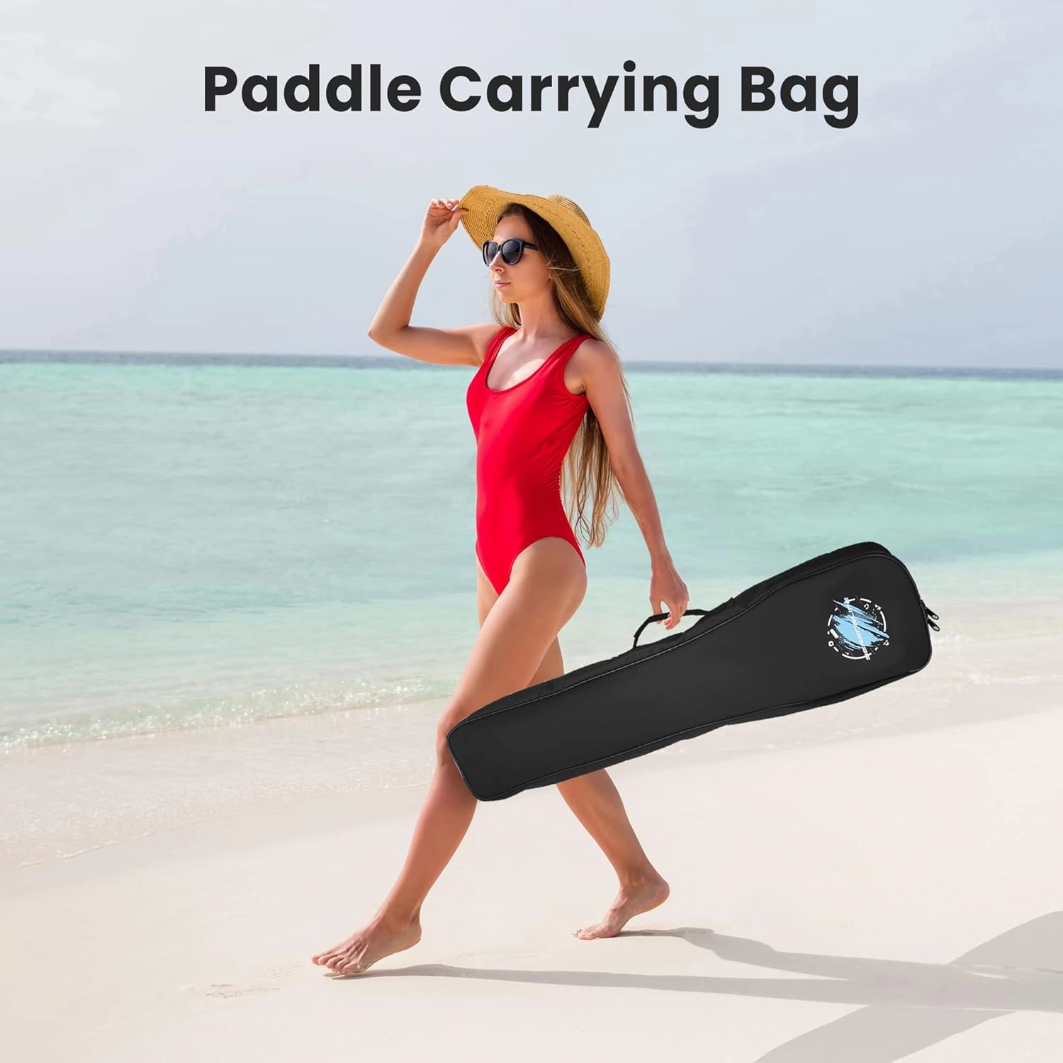 SereneLife Stand Up Paddle-Board Adjustable Paddle - Adjustable Water Paddle Oar for SLSUPB105 Free-Flow Inflatable SUP Stand Up Water Paddle-Board -
