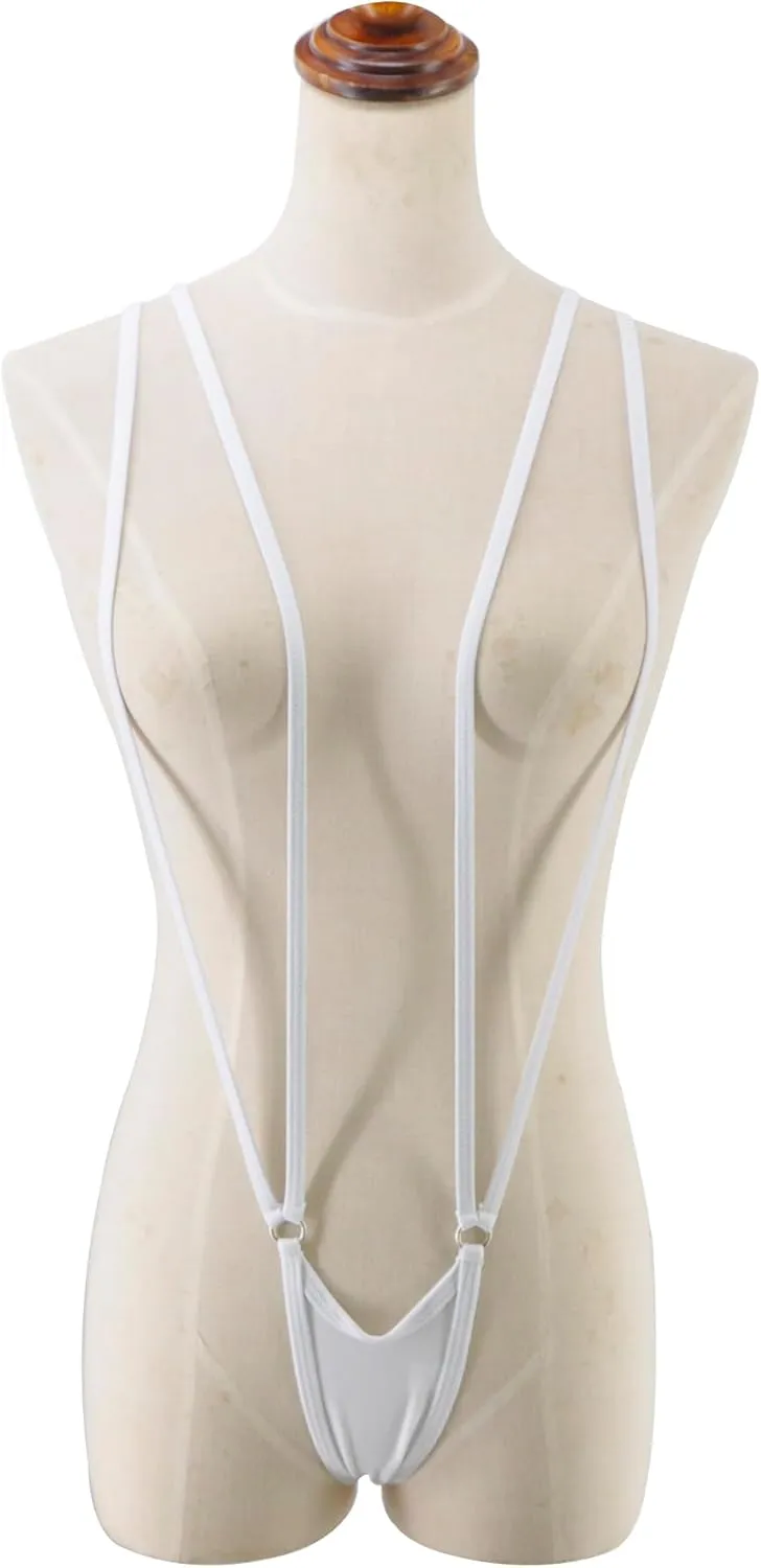 SHERRYLO Slingshot Bikini for Women Topless G String Bottom Extreme Suspender Sling Micro Bikinis