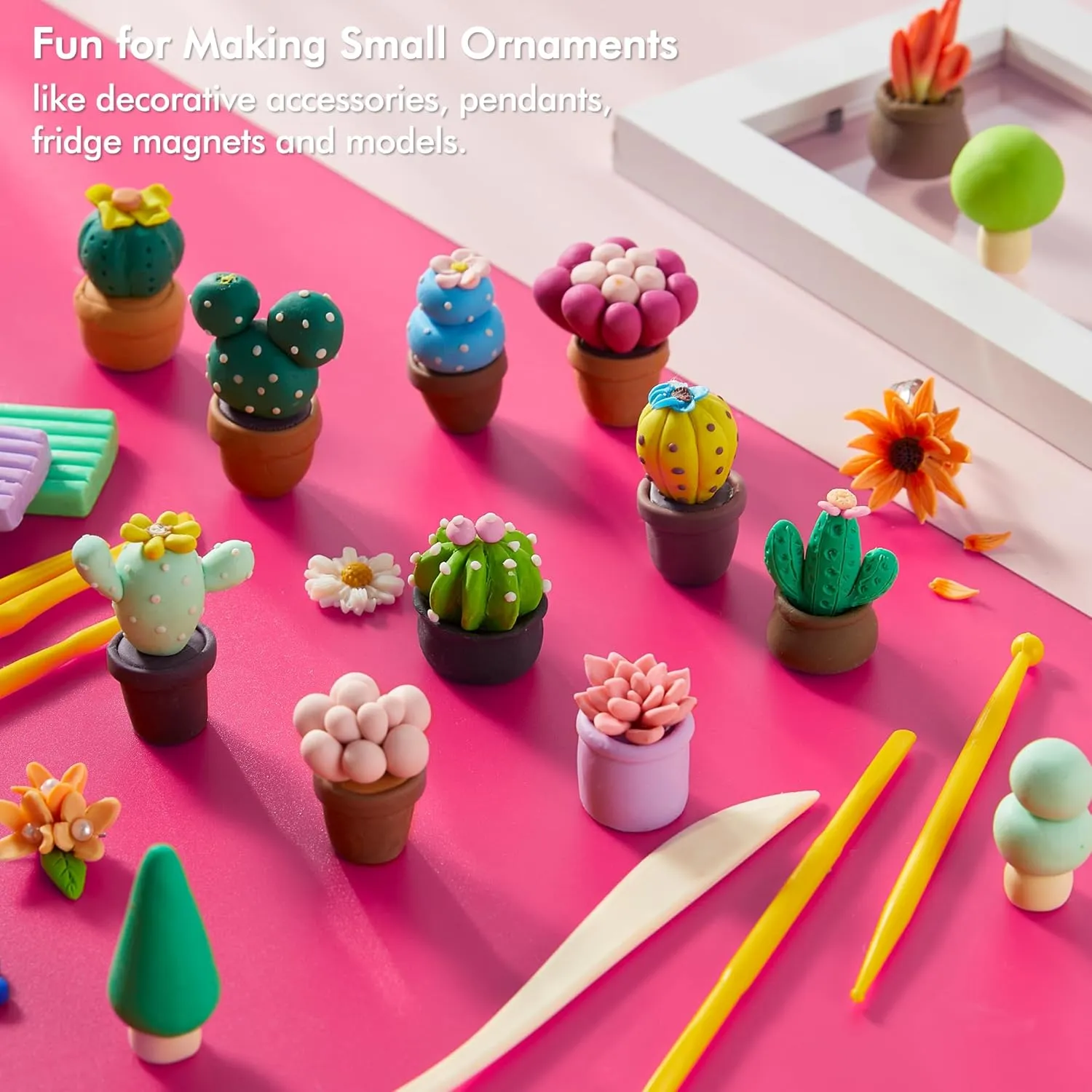 Shuttle Art 82 Colors Polymer Clay Kit with 19 Clay Tools, 16 Kinds of Accessories, Non-Toxic, Non-Sticky, Ideal DIY Art Craft Gift for Kids Adults