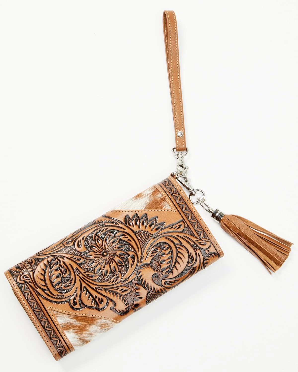 Shyanne Women's Brazos Bluff Hand-Tooled Wallet - S-10188