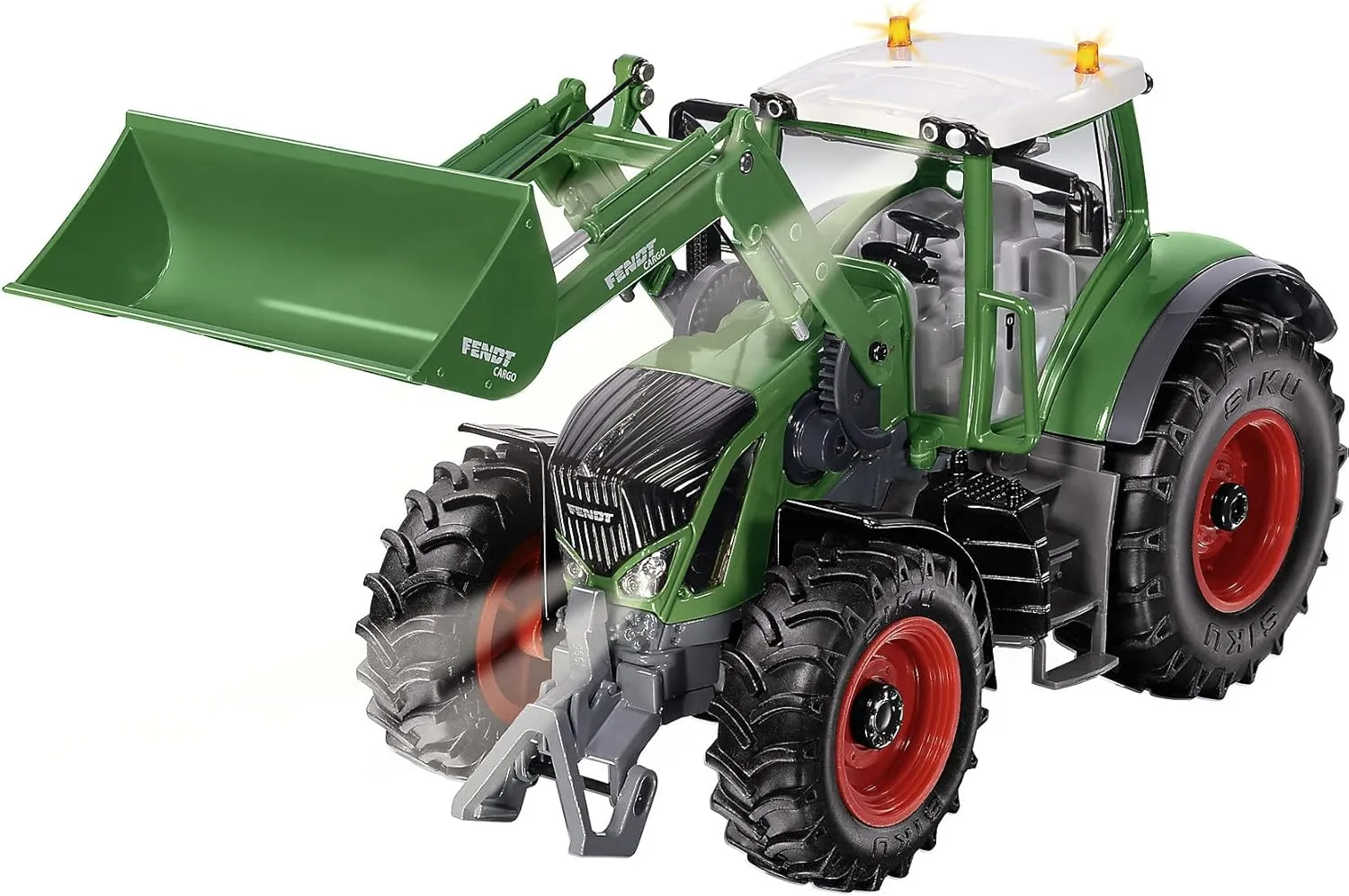 Siku 6793, Fendt 933 Vario Tractor with Front Loader, Green, Metal/Plastic, 1:32, Remote Controlled with app via Bluetooth, Remote Control not Included