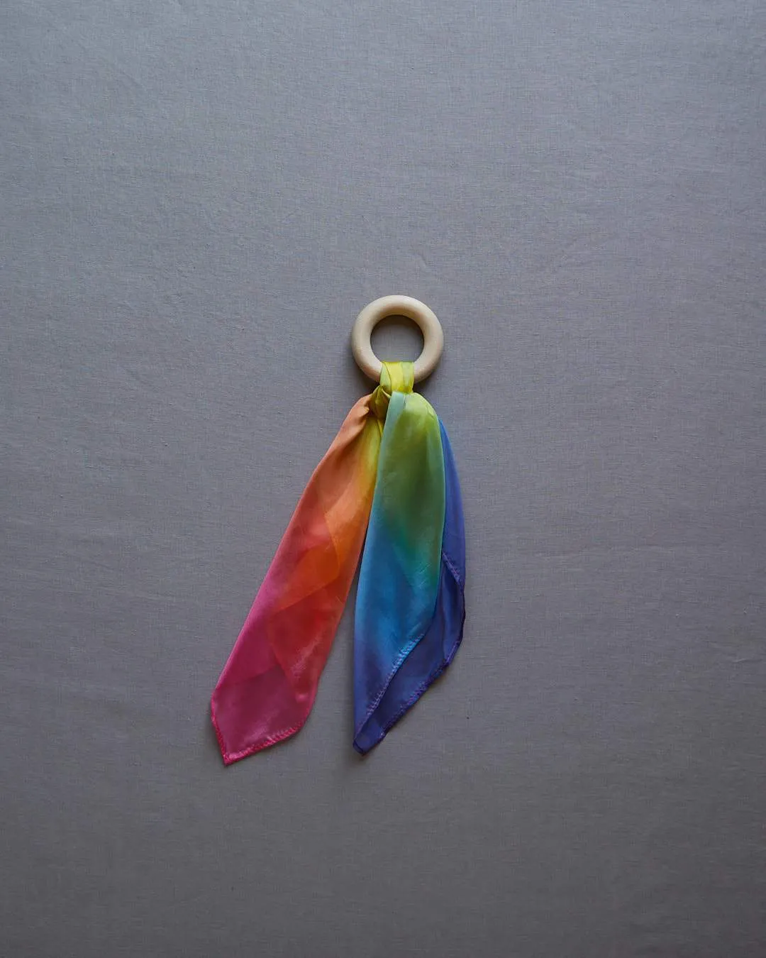 Silk and Wood Teether