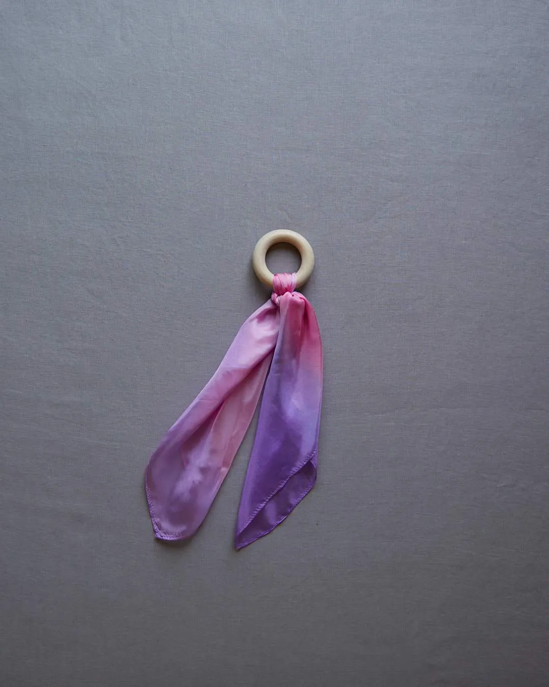 Silk and Wood Teether