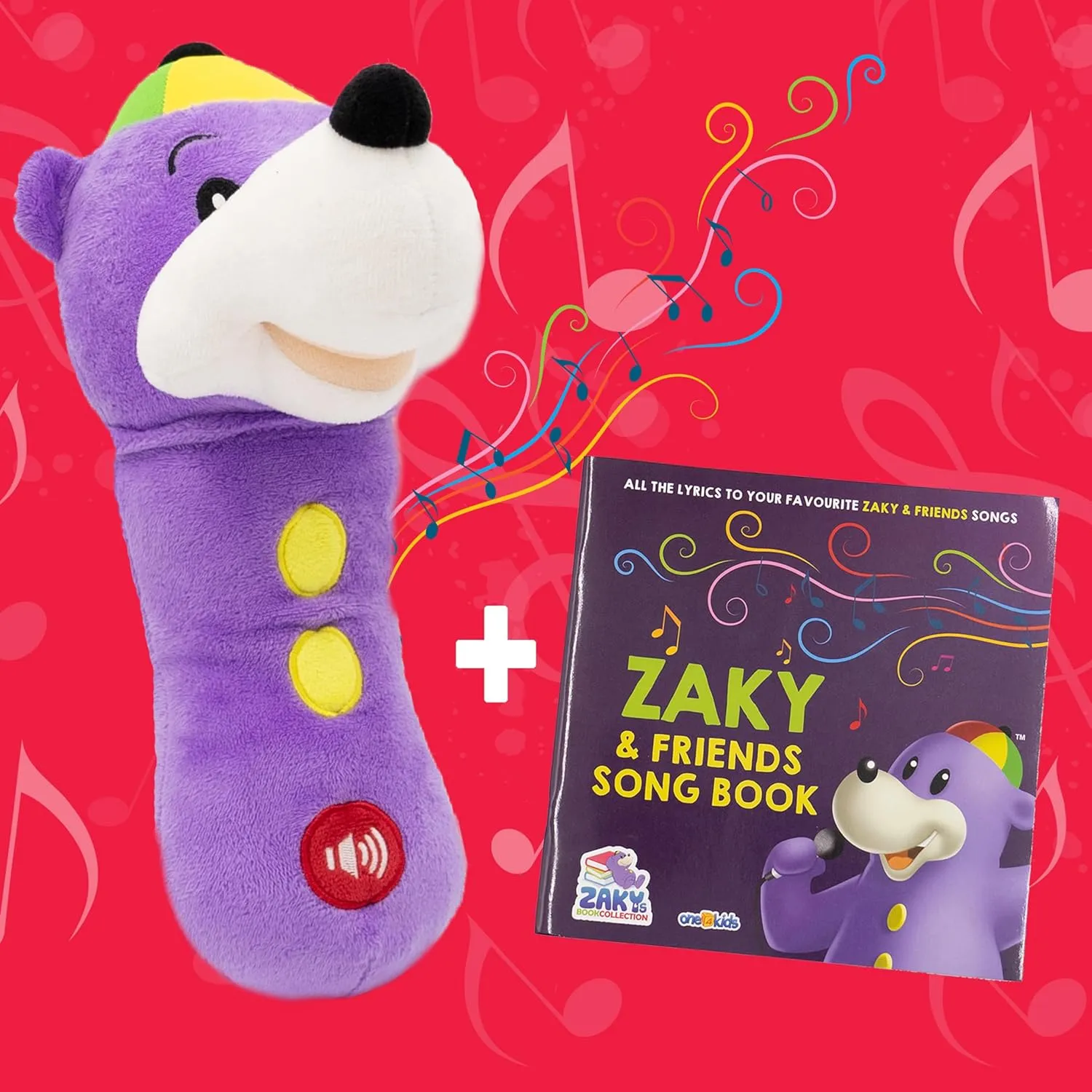 Sing Along with Zaky Toy   Lyric Book