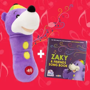 Sing Along with Zaky Toy   Lyric Book