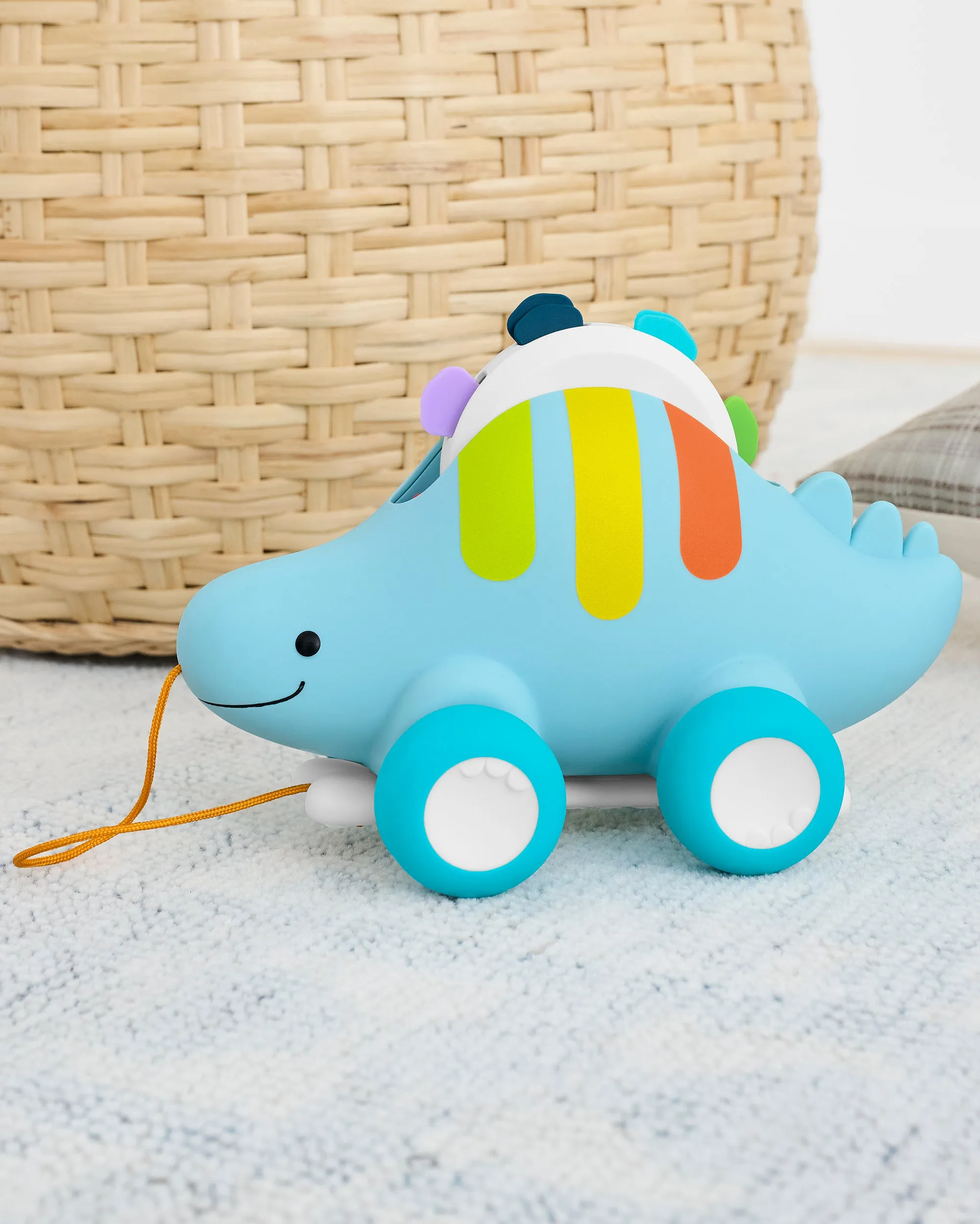 Skip Hop Explore & More Dinosaur 3-in-1 Musical Pull Toy