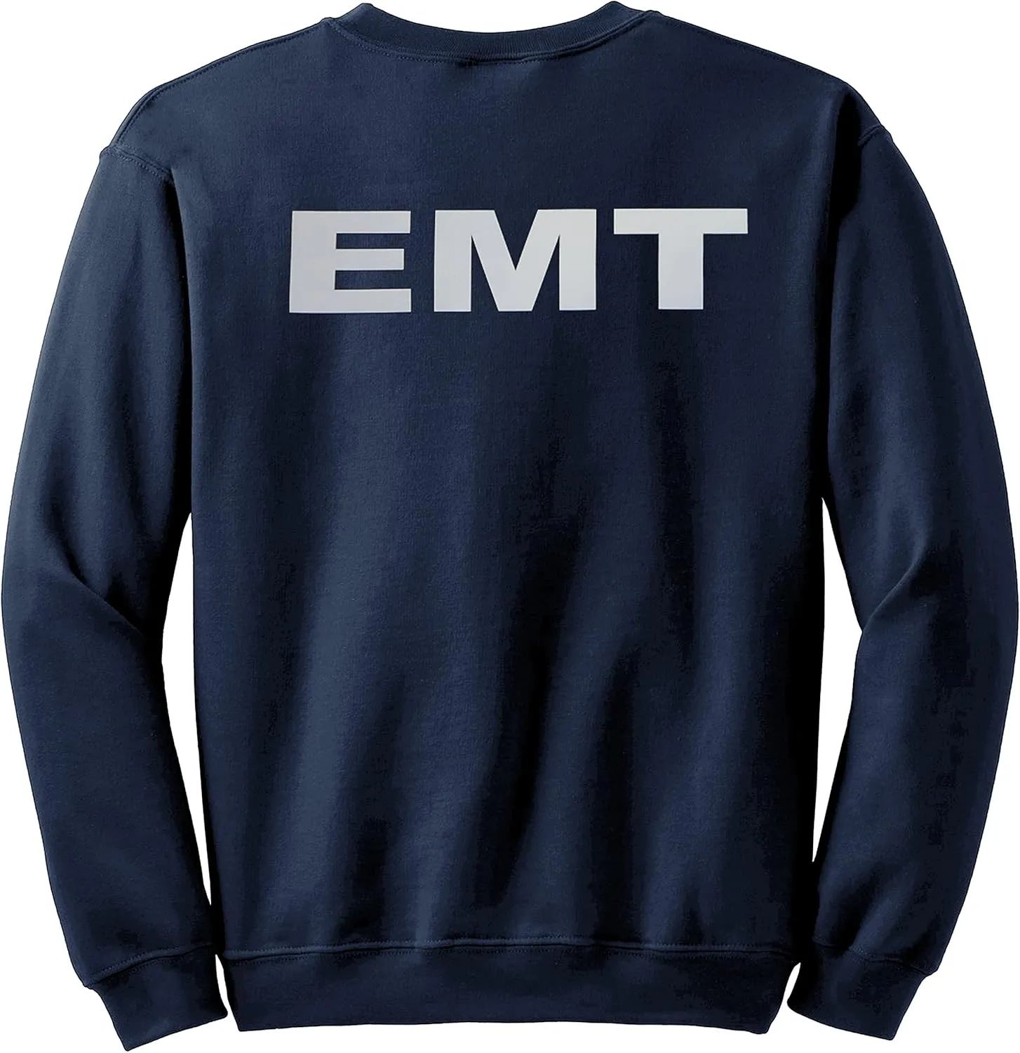 Smart People Clothing EMT Sweatshirt with Reflective Logo, Emergency Medical, First Responder