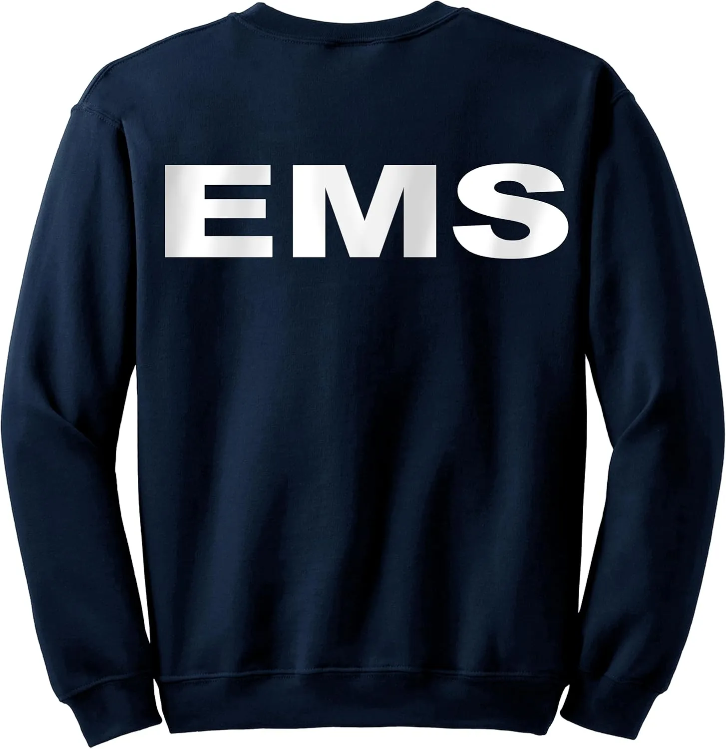 Smart People Clothing EMT Sweatshirt with Reflective Logo, Emergency Medical, First Responder