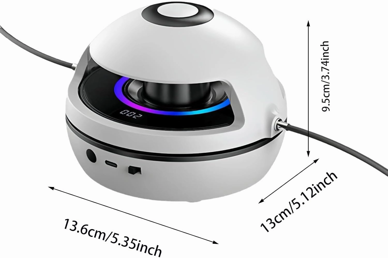 Smart Rope Machine Music Smart Counting Rope Speed Remote Control Parent-Child Interactive for Kids and Adults