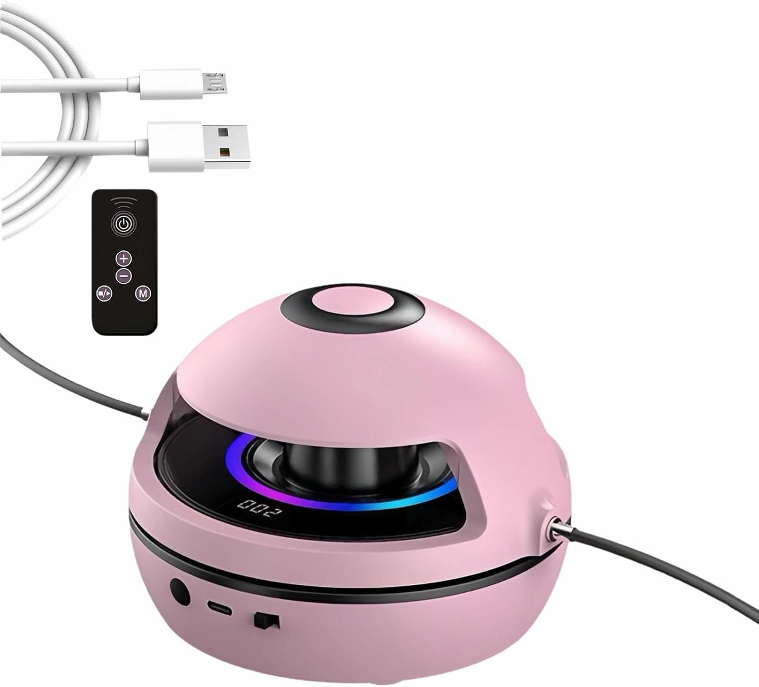 Smart Rope Machine Music Smart Counting Rope Speed Remote Control Parent-Child Interactive for Kids and Adults