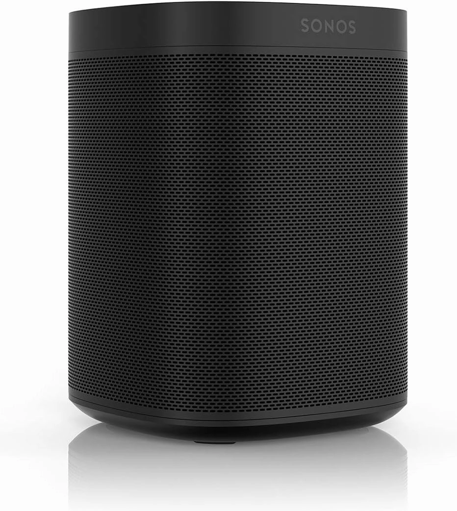 Sonos One (Gen 2) Two Room Set Voice Controlled Smart Speaker with Amazon Alexa Built in (2-Pack Black) (Renewed)