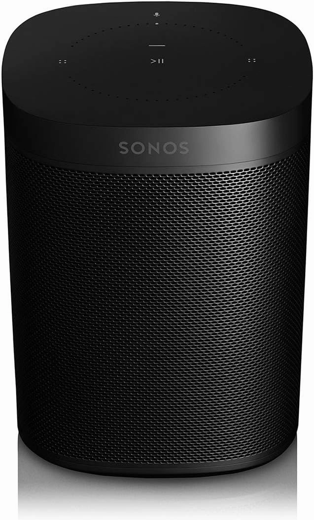 Sonos One (Gen 2) Two Room Set Voice Controlled Smart Speaker with Amazon Alexa Built in (2-Pack Black) (Renewed)