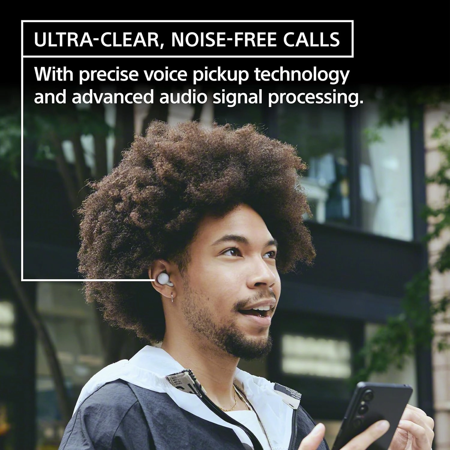 Sony LinkBuds Open Truly Wireless Earbud Headphones with an Open-Ring Design for Ambient Sounds and Newly Developed Air Fitting Supporters, White