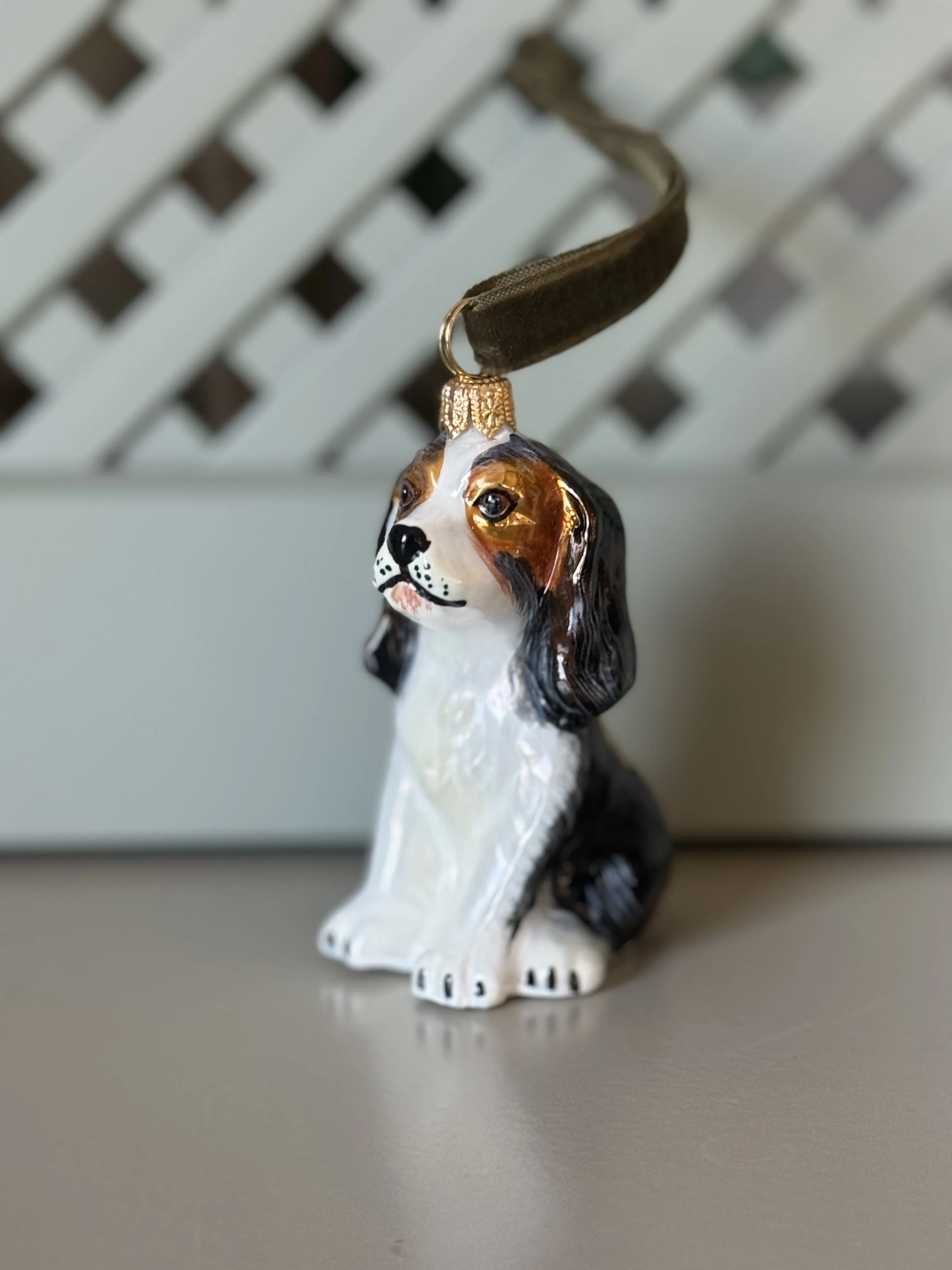 Spaniel, Hand Painted Collectible