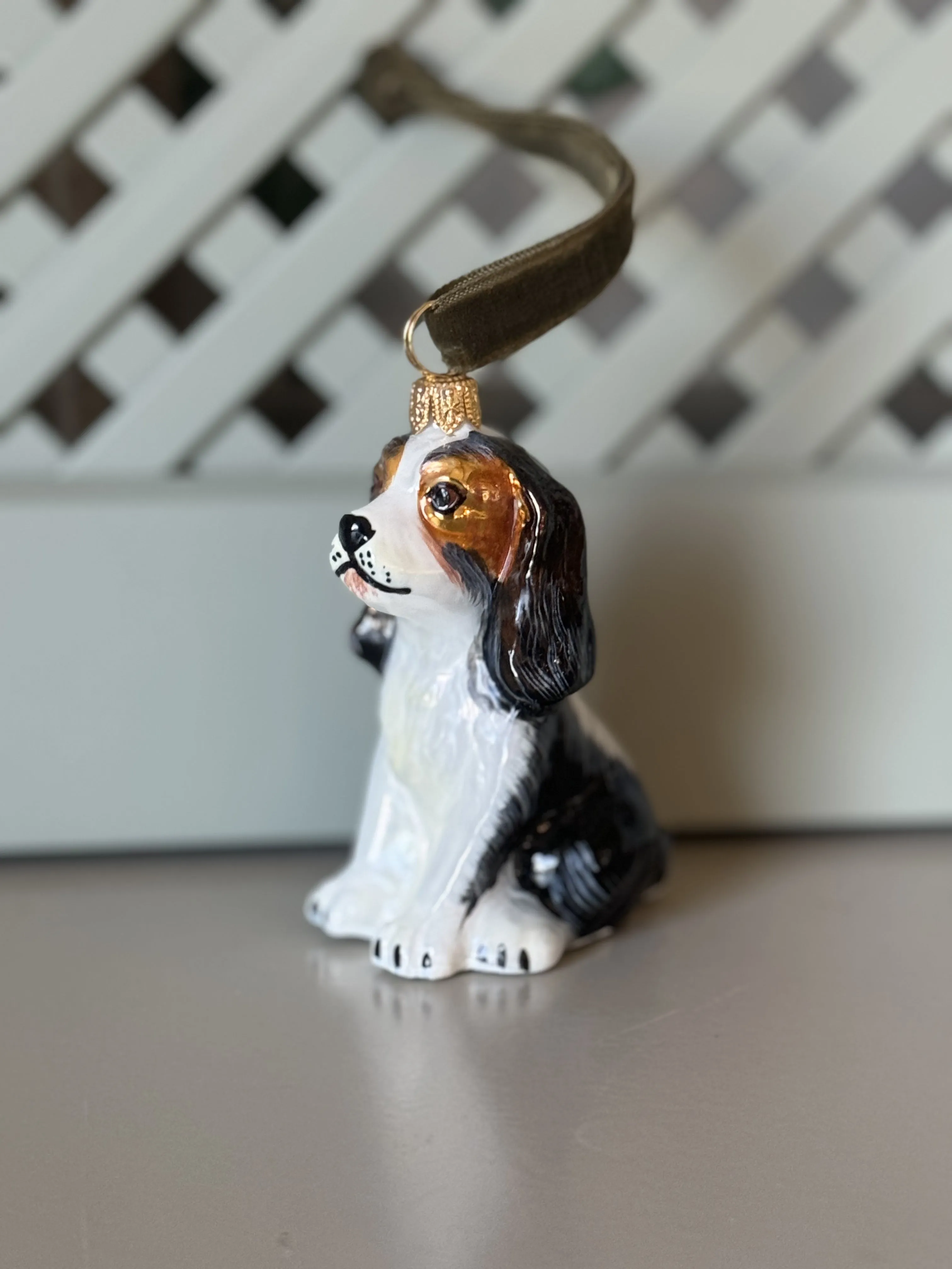Spaniel, Hand Painted Collectible