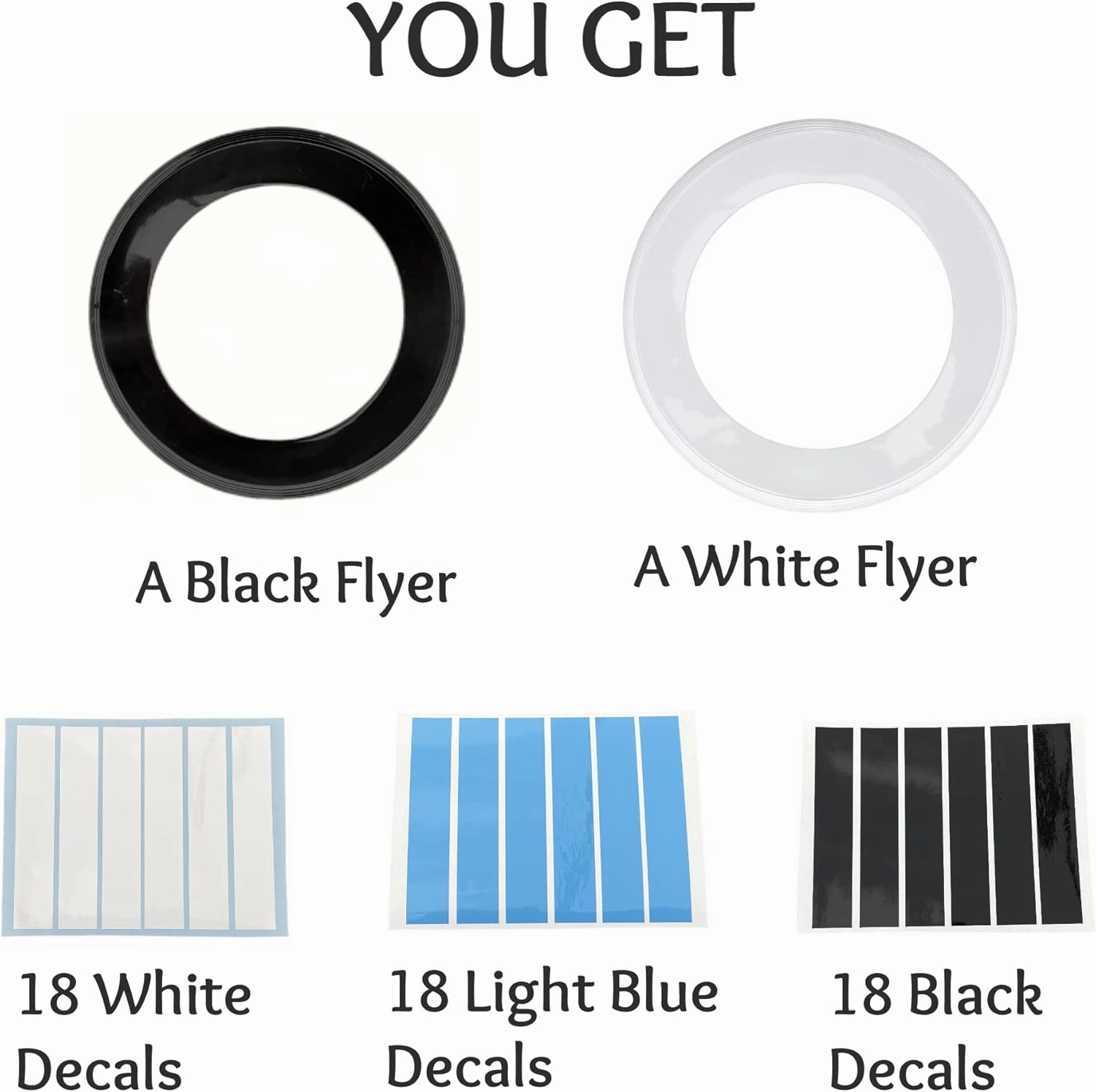 Spin Flyers | Pack of 2 | Advanced Aerodynamics for Graceful, Effortless Flight Disc Shows The Spin | Get Them in Your Favorite Teams Colors