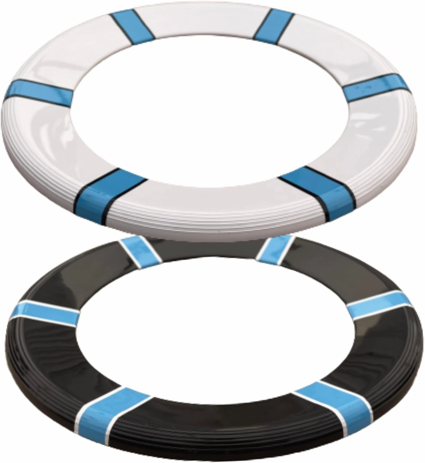 Spin Flyers | Pack of 2 | Advanced Aerodynamics for Graceful, Effortless Flight Disc Shows The Spin | Get Them in Your Favorite Teams Colors