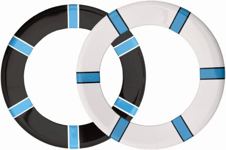 Spin Flyers | Pack of 2 | Advanced Aerodynamics for Graceful, Effortless Flight Disc Shows The Spin | Get Them in Your Favorite Teams Colors