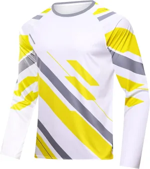sponeed Men Long Sleeve UPF 50  Shirts Sun Protection