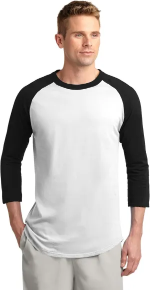 SPORT-TEK Men's Colorblock Raglan Jersey
