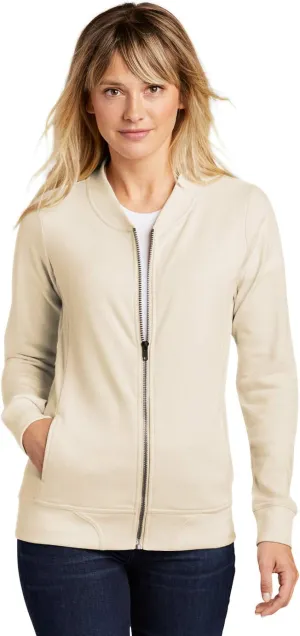 SPORT-TEK Women's Lightweight French Terry Bomber LST274