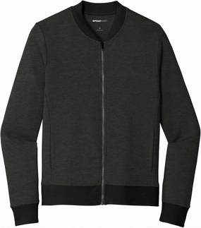 SPORT-TEK Women's Lightweight French Terry Bomber LST274