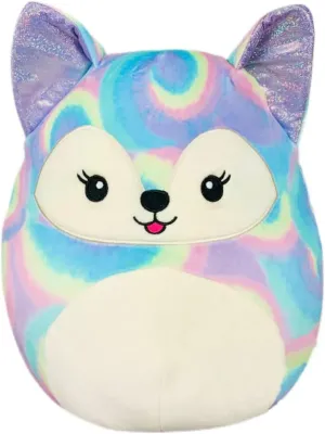 Squishmallow Official Kellytoy Plush Wildlife Zoo Squad Squishy Soft Plush Toy Animals (Felexine Fox, 12 Inch)