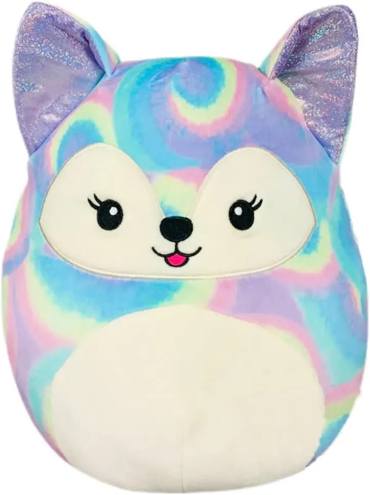 Squishmallow Official Kellytoy Plush Wildlife Zoo Squad Squishy Soft Plush Toy Animals (Felexine Fox, 12 Inch)