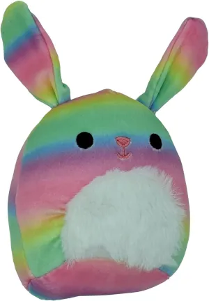 Squishmallows Official Kellytoy Plush Squishy Soft 5" Easter Squad - Danya The Rainbow Bunny
