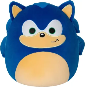 Squishmallows Original Sonic The Hedgehog 10-Inch Sonic Plush - Medium-Sized Ultrasoft Plush