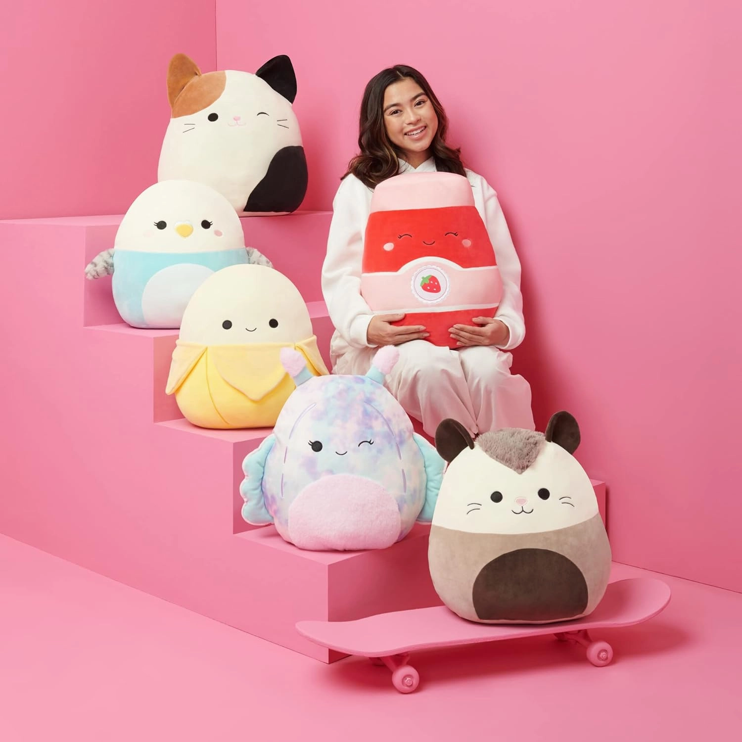 Squishmallows 14-Inch Grapefruit - Scented Add Kaldette to Your Squad, Ultrasoft Stuffed Animal Large Plush Toy, Official Kellytoy Plush - Amazon Exclusive