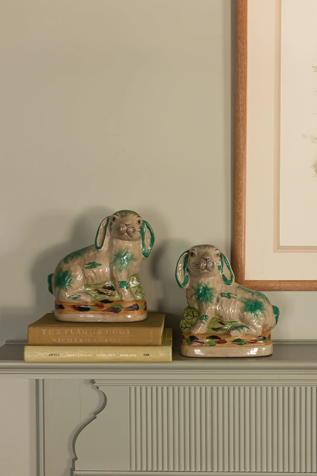 Staffordshire Bunny, Pair